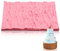 Embosseur Pate a Sucre pour Gâteaux au Chocolat, Tapis Texture en Silicone Tapis de Gaufrage Fondant Moule de Décoration pour Faire des Gâteaux en Bois Rond