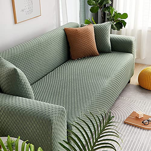 Mrzyzy Sofabezug Sofa Überwürfe, Stretch Sofaüberwurf Sofahusse Verdickter weicher Frotteestoff Universalbezug für Récamiere Sofa Bezug Antirutsch für Sofa Couch, Weich Sofa Abdeckung