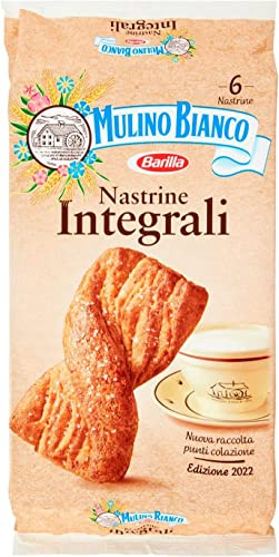 Mulino Bianco Kuchen Nastrine Integrali Vollkorn Briosche 6 x 40g kekse cookies