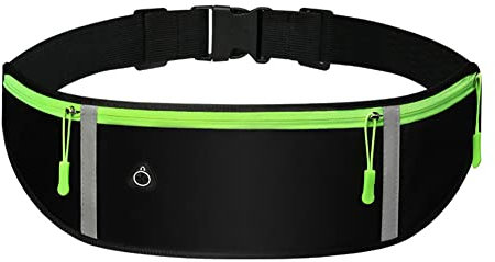 CRGANGZY Damen Herren Hüfttaschen Bauchtaschen Outdoor Sport Reiten Reise Reflektierende Taschen, Khaki/Grau Camouflage, Einheitsgröße