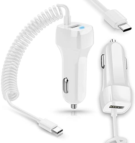 NAmobile Ladekabel kompatibel mit Google Pixel 10 9a / 9 / Pro/Pro XL/Fold / 8a / 8 / 7a / 7/ 6a / 6 / Pro / 5 / 4a / 4 / Pro XL Auto KFZ Ladegerät USB Typ-C Lade Kabel Daten Gerät 3,1A