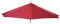 Mendler Toile de Rechange pour Parasol Demi-Rond Parla, Toile de Rechange pour Parasol, 270cm Tissu/Textile UV 50+ 3kg - Bordeaux