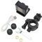 Motorrad Motorrad TPMS Reifendruckkontrollsystem Solar USB Lade IP67 Wasserdicht Hochpräzises TPMS