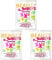 BeautySweeties Zuckerfreie Häschen – Fruchtig-süße, zuckerfreie & vegane Fruchtgummi-Häschen mit leckerem Fruchtschaum – Praktisch im 125 g Beutel (Packung mit 3)