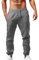 ZDSUHYIW Leinenhose Herren Lang Leichte Sommerhose Loose Fit Standhosen Yoga Hosen Leinen Hosen Übergröße Freizeithose Bequeme Stoffhose Herrenhosen Loungewear