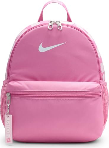 Nike Brasilia Jdi DR6091-646 MISC - Mini zaino per bambini (11 L) Magic Flamingo/Magic Flamingo/Bianco, Magic Flamingo/Magic Flamingo/White, taglia unica, Sport