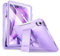 ZtotopCases for iPad Air 11 inch Case(2024),iPad Air 6th Generation Case,5th/4th Generation 10.9 2022/2020, Built-in Screen Protector, Dual Layer Shockproof, Pencil Holder + Kickstand Cover,Purple