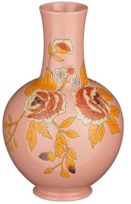 Mica Decorations Eloise Vase H36 x Ø22 cm Keramik Rosa
