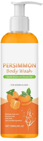Persimmon Body Wash Persimmon Cleansing Shower GelPersimmon Cleansing Shower GeL Aroma-Pflegedusche Lebensfreude Geeignet FüR MäNner Und Frauen 120ml