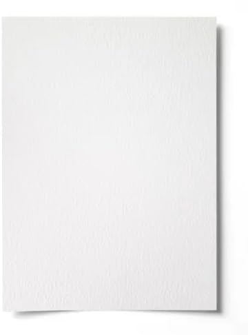 Weißer Hammer-Karton, 300 g/m², dickes Kartonpapier, Karte zum Bedrucken, Karton zum Basteln und selbstgemachte Karten, 10 Blatt (A4, 297 mm x 210 mm)