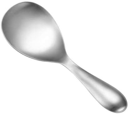 ULTECHNOVO Cuchara De Arroz Inoxidable Mango Ergonómico Para Olla Arrocera Cuchara Antiadherente
