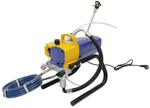 Airless Farbsprühsystem, 1800W Hydrodynamische Farbspritzgerät, Hochdruck-Farbsprühgerät für Wandfarben Latexfarben Lacke & Lasuren