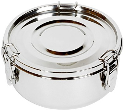 Relags 'Food Container', Stainless Steel, Round - Small
