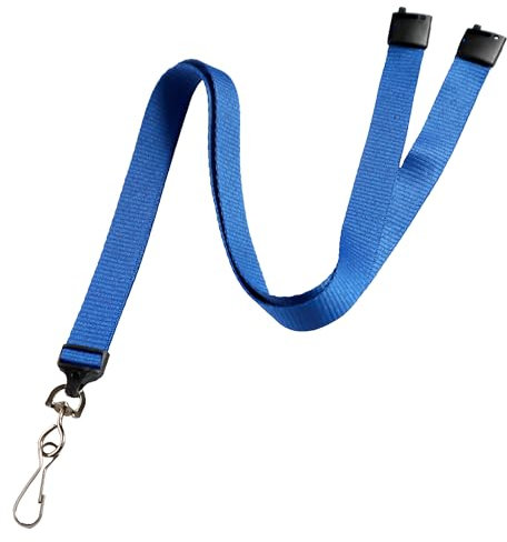 Royal Blau Breit abtrünnigen Lanyard mit Swivel Haken durch Specialist ID, verkauft einzeln
