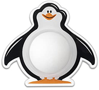 Inofix Wandaufkleber, Pinguino, Weiß, Weiß