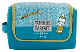 Trousse à Suspendre Leo Se Fait Beau - Bleu - Derrière la porte
