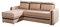 Mirjan24 Elegantes Eckcouch Euforia mit Bettkasten und Schlaffunktion, Ottomane Universal, Ecksofa mit Bettfunktion, Polsterecke, Loungesofa Bettsofa (Lux 24 + Lux 12)