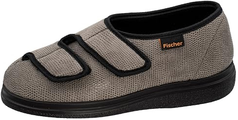 Fischer Ortho, Unisex Niedrige Hausschuhe,13944,Grau Grau 666,42 EU