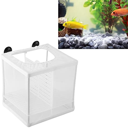 Fish Incubator Mesh Aquarium Brüterei Isolation Box Fischzüchter Jungfisch Inkubator Mit Isolation Board