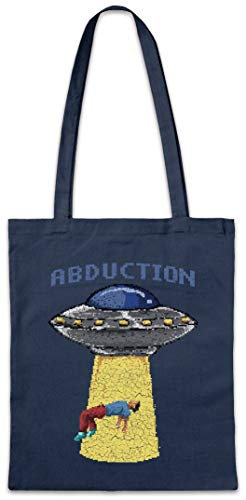 Urban Backwoods Abduction UFO Hipster Bag Beutel Stofftasche Einkaufstasche