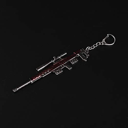 BGTR Schlüsselanhänger Schlüsselmäppchen Mode PUBG Essen Huhn Keychain Rucksack Schlacht Schlachtfelder Bratpfanne Helm 98k Schlüsselring Frau Mann Jewwlry Schlüsselanhänger Schlüsselmäppchen