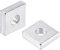 Sourcingmap, dadi quadrati, M6 x 14 mm x 4 mm x 4 mm, kit di 25 pezzi