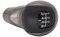 5 6 velocidades MT apto para Honda Civic DX EX LX 2006-2011 pomo de cambio de marchas de coche palanca de cambio de cabeza de bola pomo-6_Speed