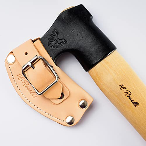 Roselli R850RW200P Geschenkset, Axt mit langem Stiel & UHC Jagdmesser, das Rundum-Paket für Jagd, Outdoor & Bushcraft inkl. Schleifstein