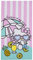 Northwest Strandtuch, 76,2 x 152,4 cm, Hello Kitty Regenschirm Drink