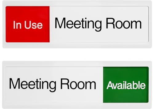 occupato vacante privacy Slider Door Indicator in una riunione porta per casa ufficio bagno conferenza hotel ospedale