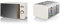 Swan 20L Nordic Digital LED Microwave, 6 Power Levels, Wood Effect Handle, 800W, Cotton White, SM22036LWHTN & ST14620WHTN, 4 Slice Nordic Toaste, 1500W, Cotton White