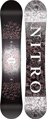 Nitro Snowboards Damen Mystique BRD ´23, Allmountainboard, Directional Twin, Gullwing Rocker, All-Terrain