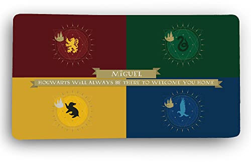 LolaPix Alfombrilla Gaming XXL. Alfombrilla Personalizada. Protector Mesa de Escritorio XXL. 800 * 400 * 2mm. Base de Goma Antideslizante. Mouse Pad Gaming. Hogwarts