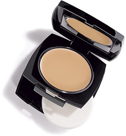 Avon True Flawless Cream To Powder Compact 3-in-1 Concealer, Foundation & Powder Nude – True Blue IQ Color Technology