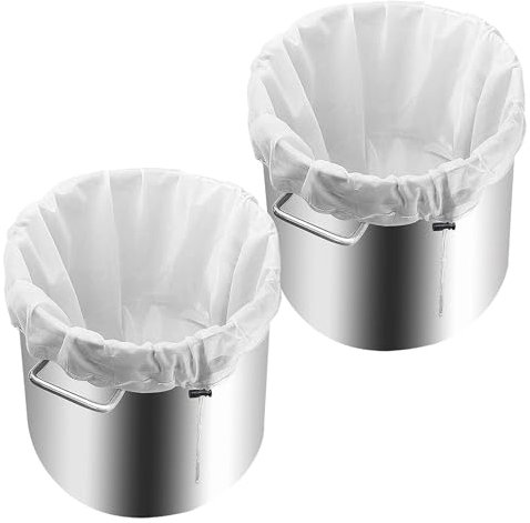 EQLEF Sacchetti Filtranti in Nylon per Birra e Vino, 66 * 55cm Mesh Strainer Bag Grain Bag per Birra Domestica Apple Sider Cold Brew Hop Strainer Bag (66 * 55cm)