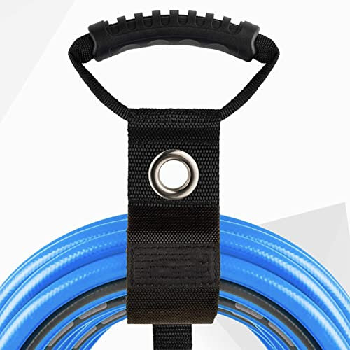 Organizer für Verlängerungen und Schläuche zum einfachen Tragen oder Aufbewahren in der Garage, 43,5 cm, robuster Klettverschluss, Halterung zum Aufhängen von Schläuchen oder Kabeln oder Kordeln