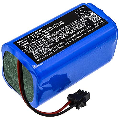 2600mAh AKKU kompatibel mit Ecovacs DN620, DN620, CEN360, Deebot N79S, Eufy RoboVac 11, 11S, 11S Max, 12, 15C, 15C Max, RoboVac G10, RoboVac 11S Plus, RoboVac 25C, 25C Max, 30C, RoboVac G20 hybrid