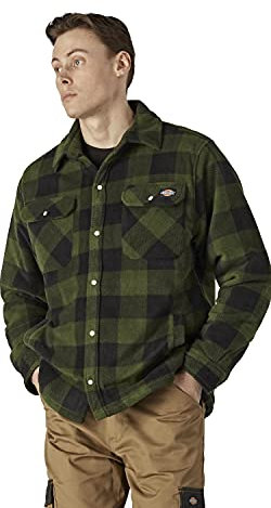 Dickies, Herren, Dickies Portland-Hemd, GRÜN, XS