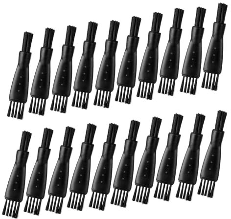 Shaver Cleaning Brush Kit, 20 Pcs - Electric Razor, Clipper & Trimmer Cleaning Brushes - For Most Household Appliances