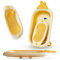 Baby Whispers Bañera Plegable Bebé Grande Con Soporte Integrado Antideslizante (83x51x10, Amarillo), Bañera Plegable Bebé Con Patas para Bebés y Niños