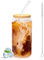 ACTOYS Vasos de Cerveza con Forma de Lata, Vasos de Cóctel con Tapa y Pajita, 16oz/450ml Vaso para Bubble Tea, Tazas de Café Helado, Vasos de Vidrio para Cóctel Bebidas, Batidos, Jugos