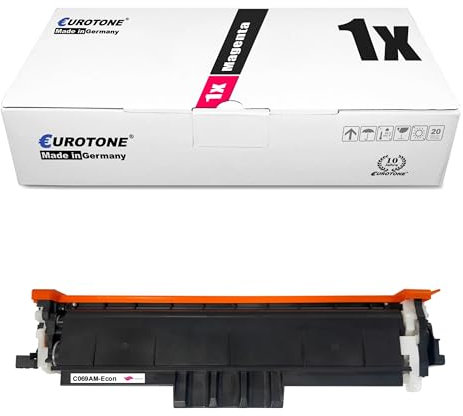 Eurotone 069 069H Toner kompatibel für Canon MF751Cdw MF752Cdw MF753Cdw MF756Cx(1er Pack Magenta)