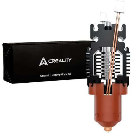 Creality Official Ender 3 V3 SE Hotend Ender 3 V3 KE Ceramic Heating Block Kit with Quick-swap Nozzle, Upgrade Hotend Kit 300℃ High Temperature 600mm/s High-speed Printing for Ender 3 V3 SE/KE