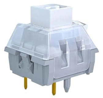 Box Owl White Switch Mechanical Keyboard V2 Clicky Tactile Switch Cherry MX RGB SMD 5Pin NWPNLXEA(90PCS)