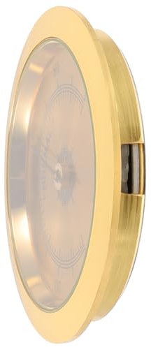 BESTonZON Gitarren Hygrometer Feuchtigkeitsmesser Metall Hygrometer Für Akustikgitarren Gitarrenkoffer Feuchtigkeitsmessgerät Kompakt Und Tragbar Zur Instrumentenpflege