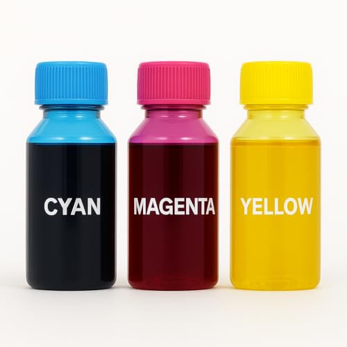 Tintennachfüllset kompatibel mit HP & Lexmark Druckerpatronen 307XL 305XL 304XL 303XL 302XL 301XL 307 305 304 303 302 301 3 x 50 ml und Zubehör