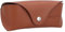 Gusti Leder Brillenetui Cornelius - Billenhülle Brillentasche Lederhüle Lederetui Brille Damen Herren Braun Leder