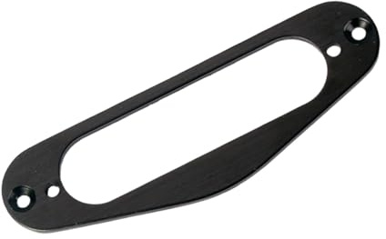 Schwarzer Single Coil Tonabnehmerring für Tl E-gitarren Gb408c | Metallausführung, 1 Stück-pack Ersatzteil, Präzise Verarbeitung, für Gitarristen und Instrumentenbauer