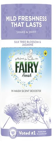 Fairy Beads Silk Tree Blossom, In-Wash Scent Booster, 155g, Long-Lasting Freshness, Enhances Laundry Fragrance, Safe for All Fabrics