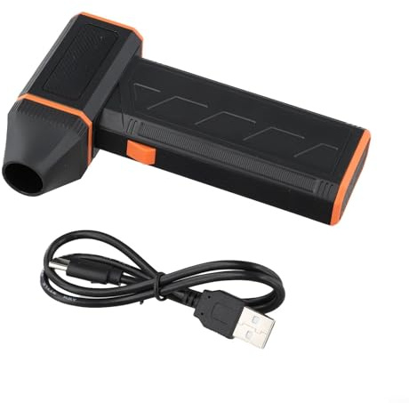 Zilimontt F31 Plumeau à air électrique rechargeable, 130 000 tr/min, souffleur d'air comprimé haute vitesse avec 3 vitesses, ventilateur turbo 120 W pour nettoyer le clavier, l'objectif de l'appareil